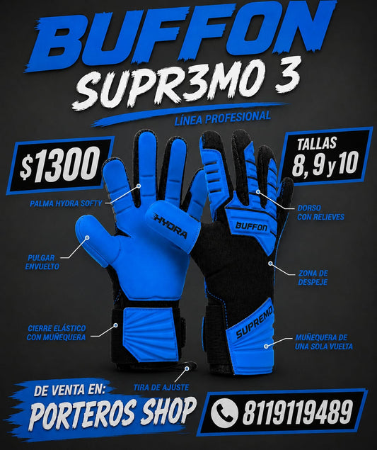 Guante Supr3mo 3 | Profesional Adulto